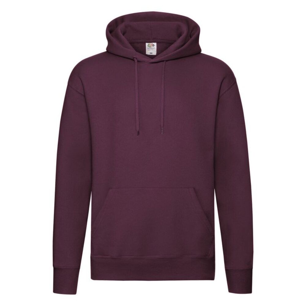 Fruit of the Loom Mens  Hoodie / Burgundy